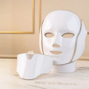 LED facial mask UAE for skin rejuvenation and anti-aging treatment at home