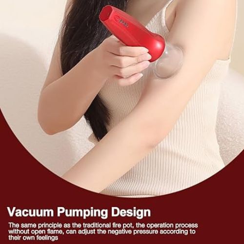 electric massage cupping therapy UAE with adjustable suction and heat levels