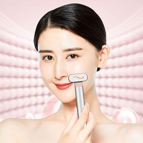 eye beauty device UAE with red and blue light therapy for anti-aging and acne care
