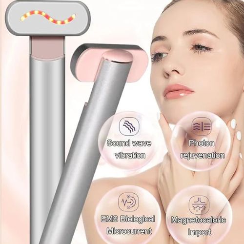 portable skincare wand Dubai with microcurrent and light therapy for glowing skin