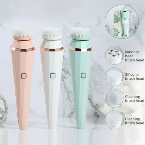 waterproof facial cleansing device UAE IPX7 for deep pore cleaning and exfoliation