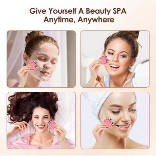 handheld facial massager UAE lightweight design for home use and travel skincare